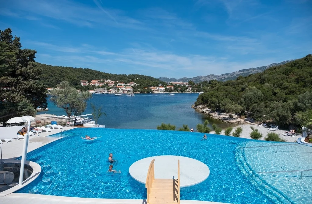 Sueddalmatien Korcula Aminess Residence Port9 Infinity Pool