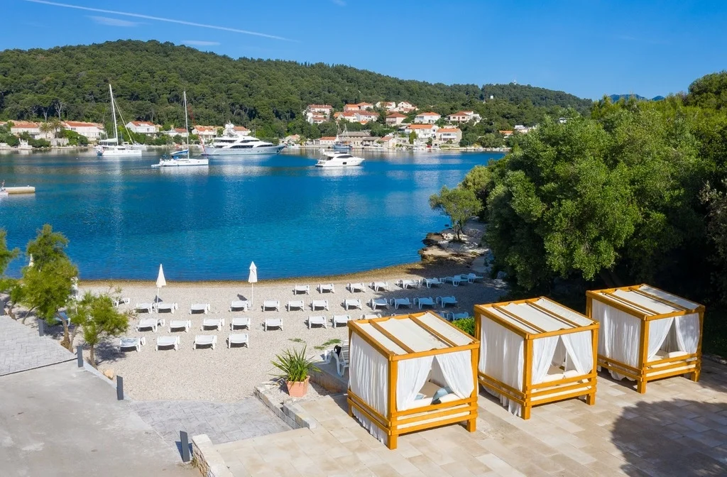 Sueddalmatien Korcula Aminess Residence Port9 Strand