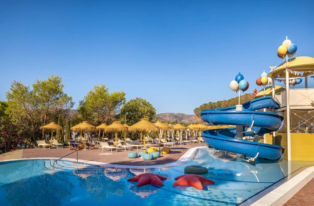 Valamar Amicor Green Resort Stari Grad Hvar Aquapark Rutschbahn