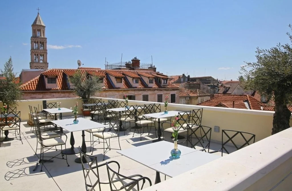 Mitteldalmatien Split Heritage Hotel Santa Lucia Rooftop