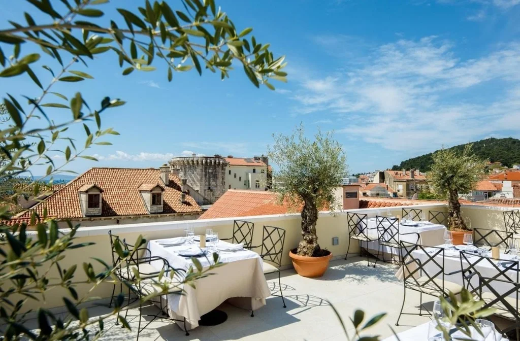 Mitteldalmatien Split Heritage Hotel Santa Lucia Rooftop