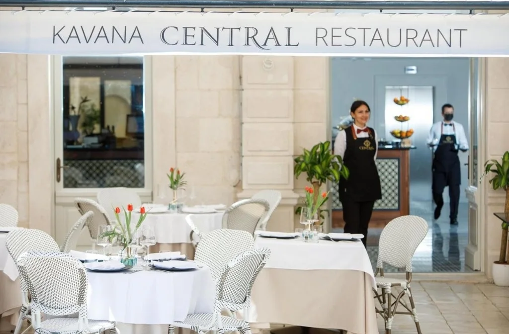 Mitteldalmatien Split Heritage Hotel Santa Lucia Restaurant Aussen