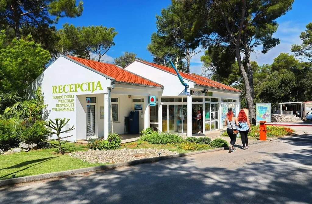 Kroatien Mobilehome Norddalmatien Biograd Na Moru Camp Park Soline Aussenansicht