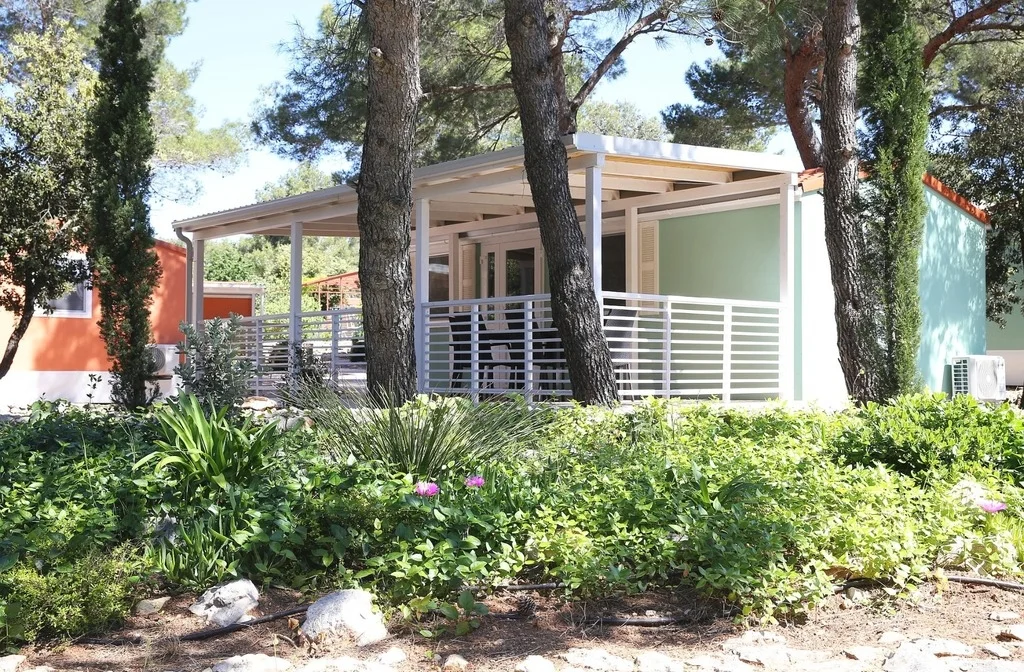 Kroatien Mobilehome Norddalmatien Biograd Na Moru Camp Park Soline Unterkunft