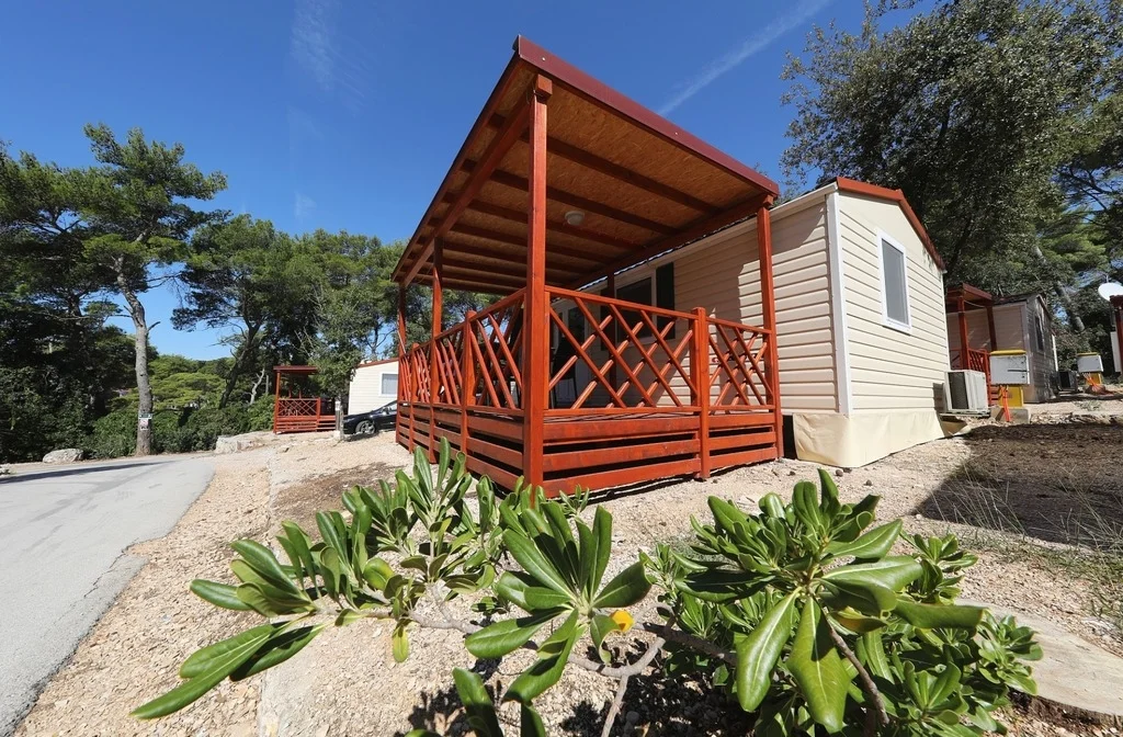 Kroatien Mobilehome Norddalmatien Biograd Na Moru Camp Park Soline Unterkunft