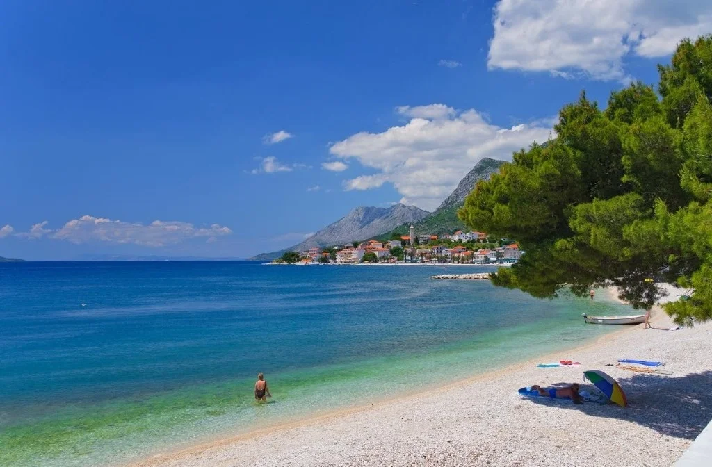 Kroatien Hote Gradac Hotel Saudade Strand