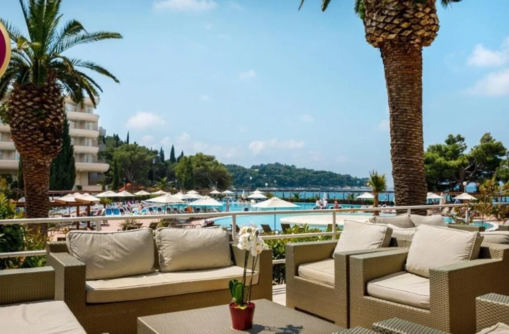 Badeferien Kroatien All Inclusive Hotel Mit Flug Albatros Cavtat Am Strand