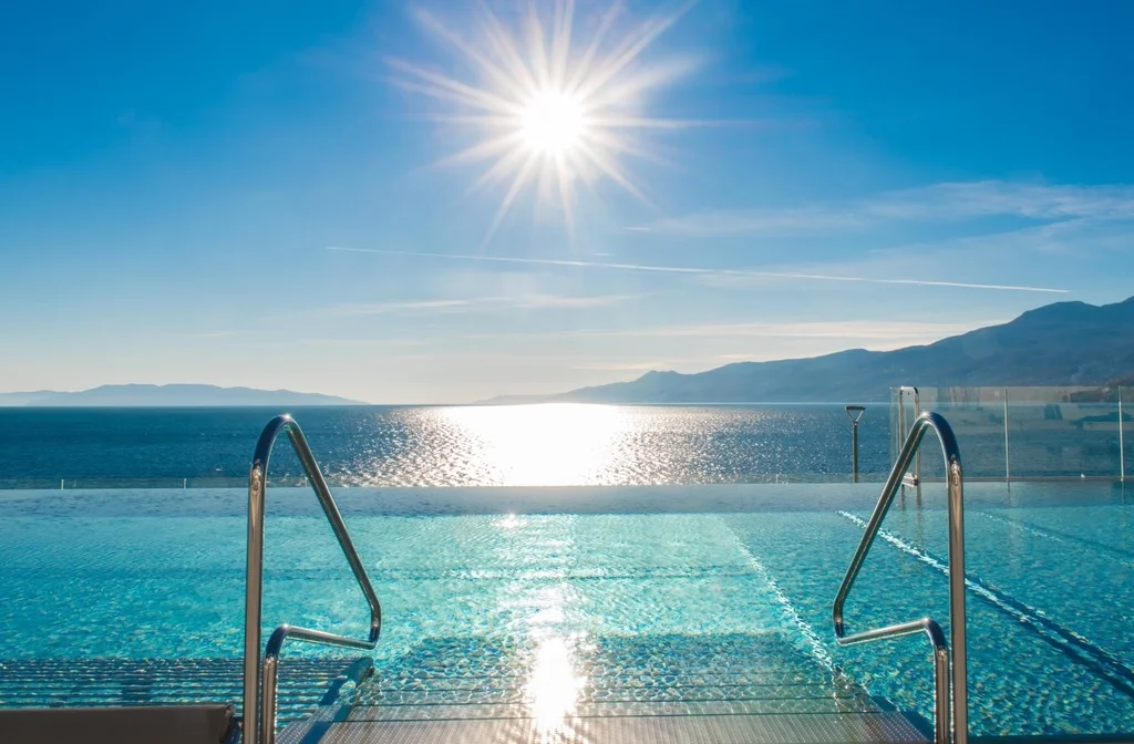 Kvarner Bucht Rijeka Hotel Hilton Rijeka Costabella Beach Resort And Spa Aussenpool