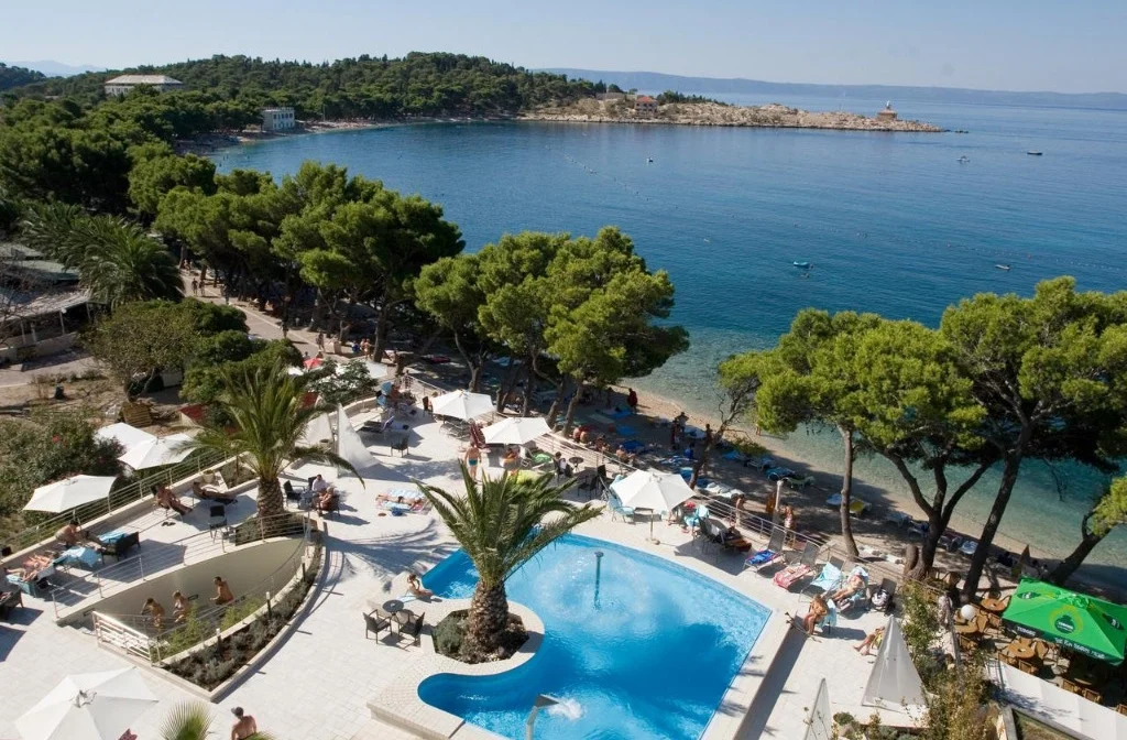 Makarska Dalmatien Hotel Park Makarska Pool