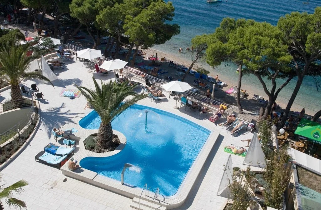 Makarska Dalmatien Hotel Park Makarska Pool