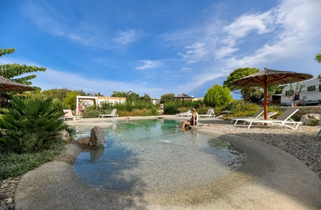 Camping Ugljan Resort Mobilehomes Kroatien Naturpool