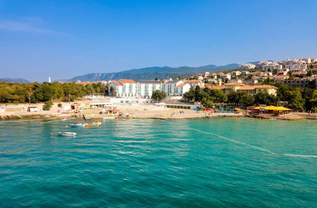 Aminess Family Hotel Lisanj Novi Vinodolski Aussenaussicht Strand