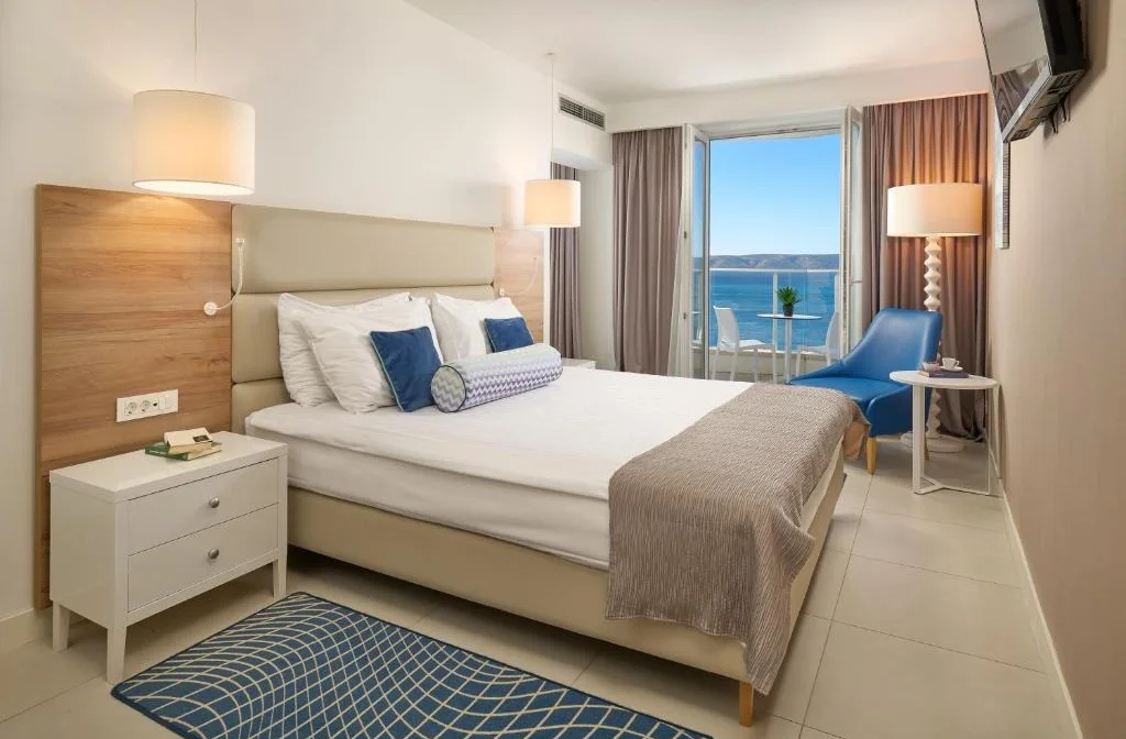 Tui Blue Adriatic Beach Zivogosce Doppelzimmer Superior Balkon Meerblick Bett Balkon