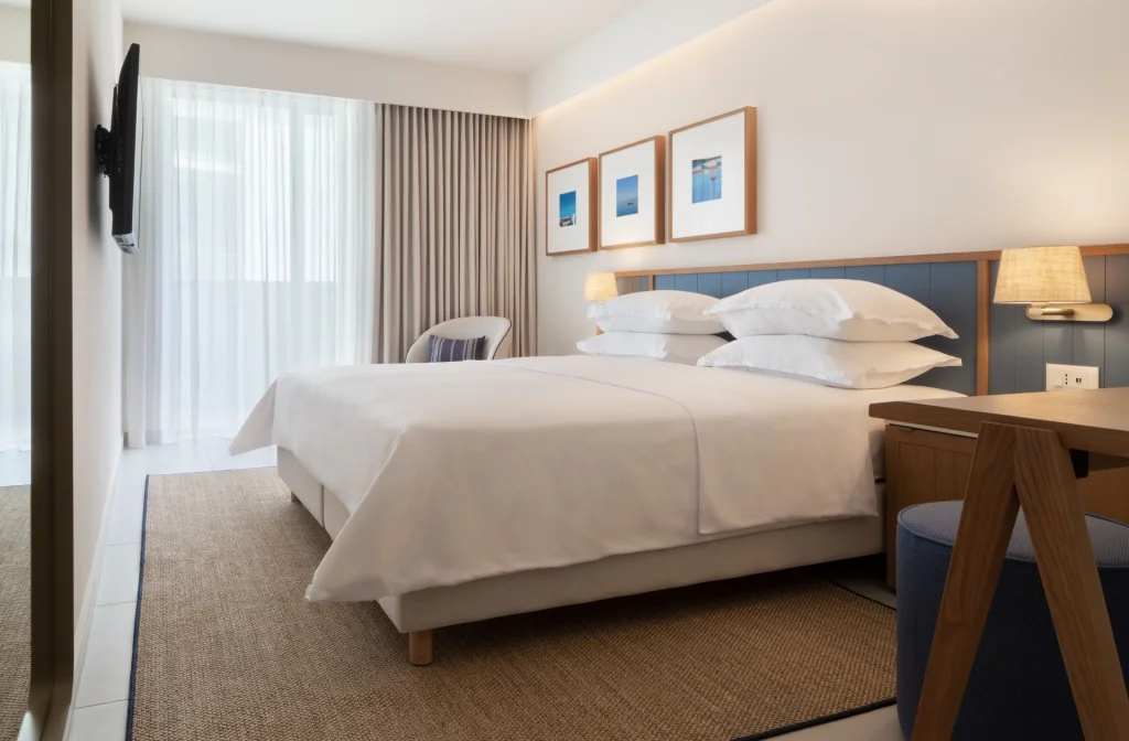 Bluesun Hotel Marina Brela Doppelzimmer Standard Balkon Bett