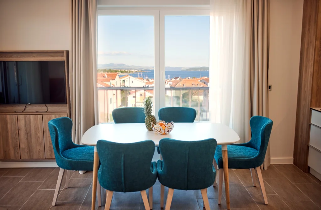 Aparthotel Arancini Residence Vodice Apartment Mit Zwei Schlafzimmer Und Balkon Meerseite Blick