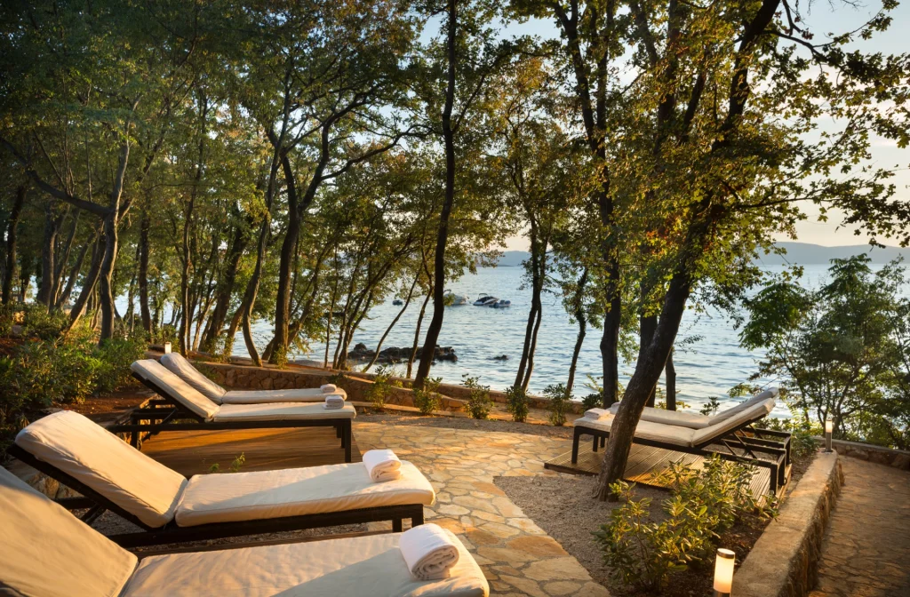 Aminess Style Glamping Villas Holiday Homes Atea Strand Liegestuhl