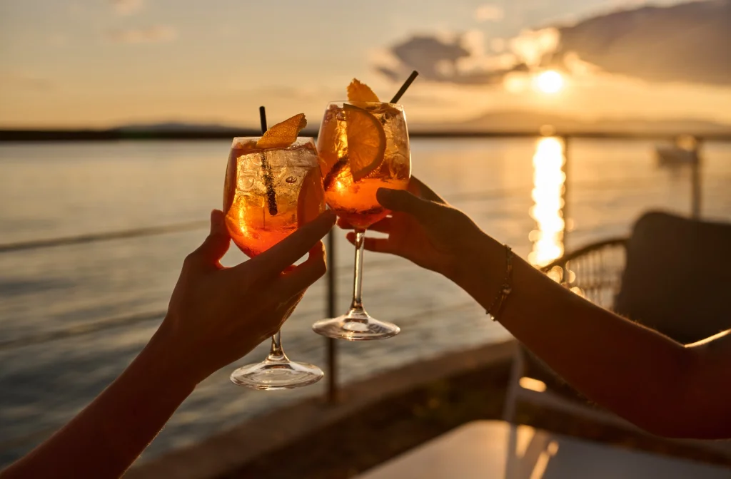 Aminess Style Glamping Villas Holiday Homes Atea Becah Bar Aperol Spritz