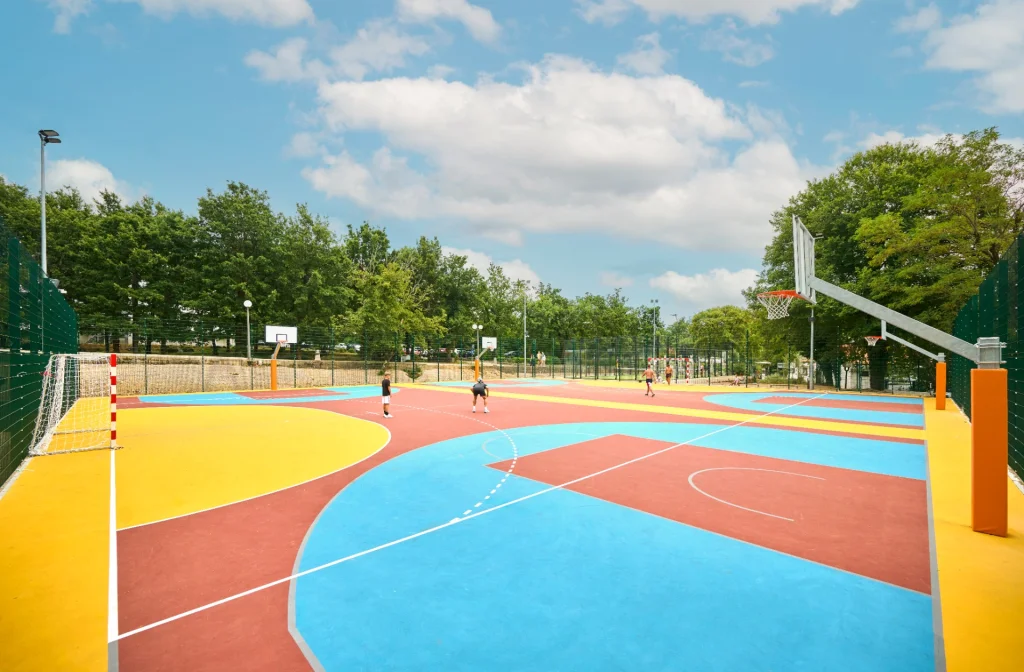 Aminess Style Glamping Villas Holiday Homes Atea Basketball