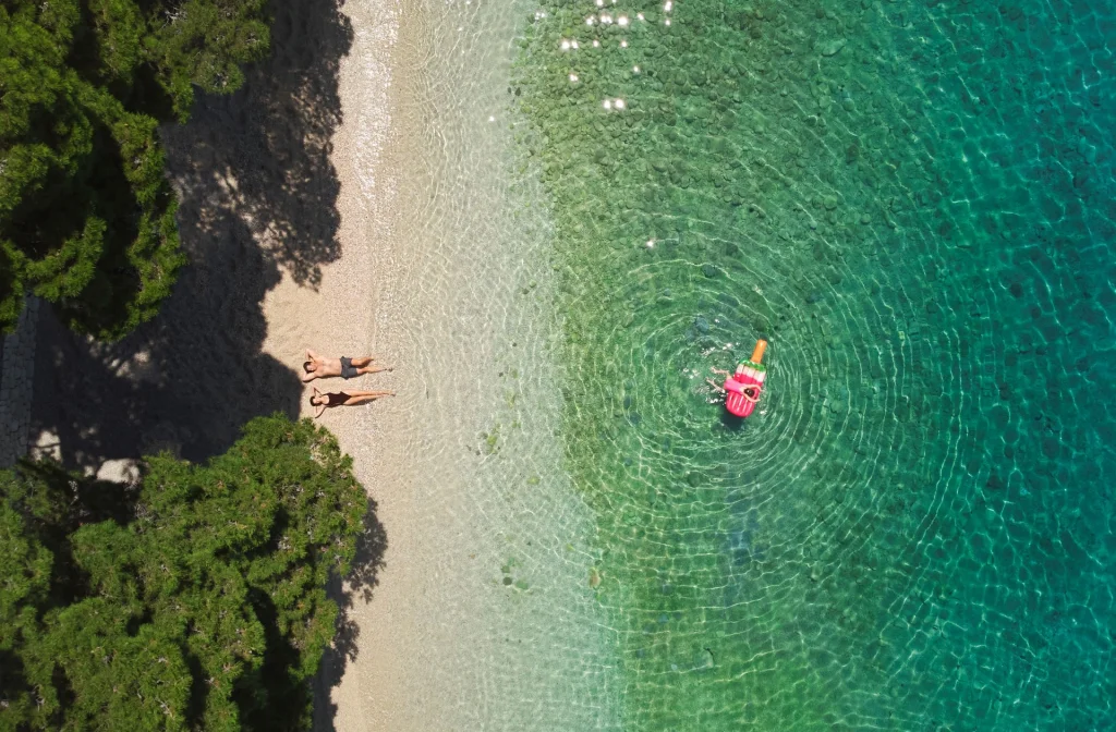 Heritage Hotel Kastelet Tucepi Strand Wald Kind