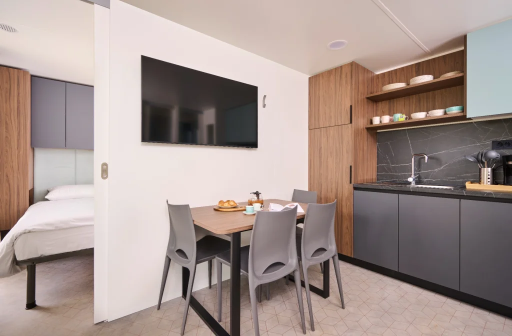 Aminess Planet Camping Sirena Holiday Homes Novigrad Premium Kueche