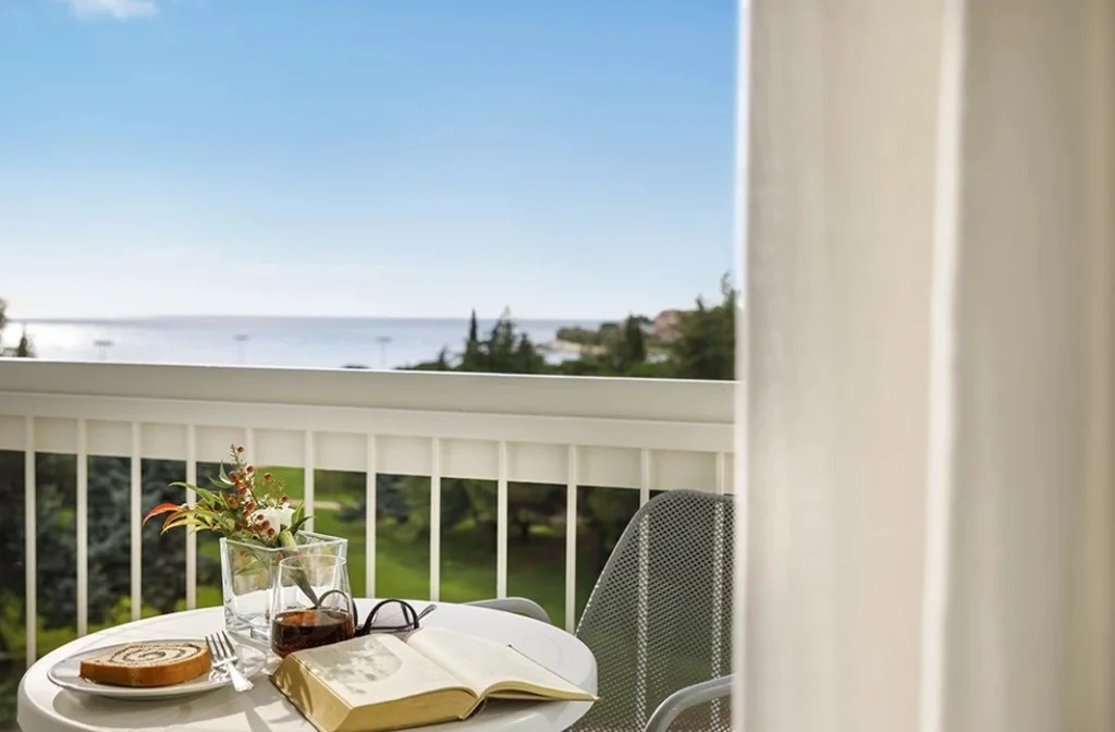 Laguna Maradiso Hotel Aminess Doppelzimmer Balkon Meerseite Balkon