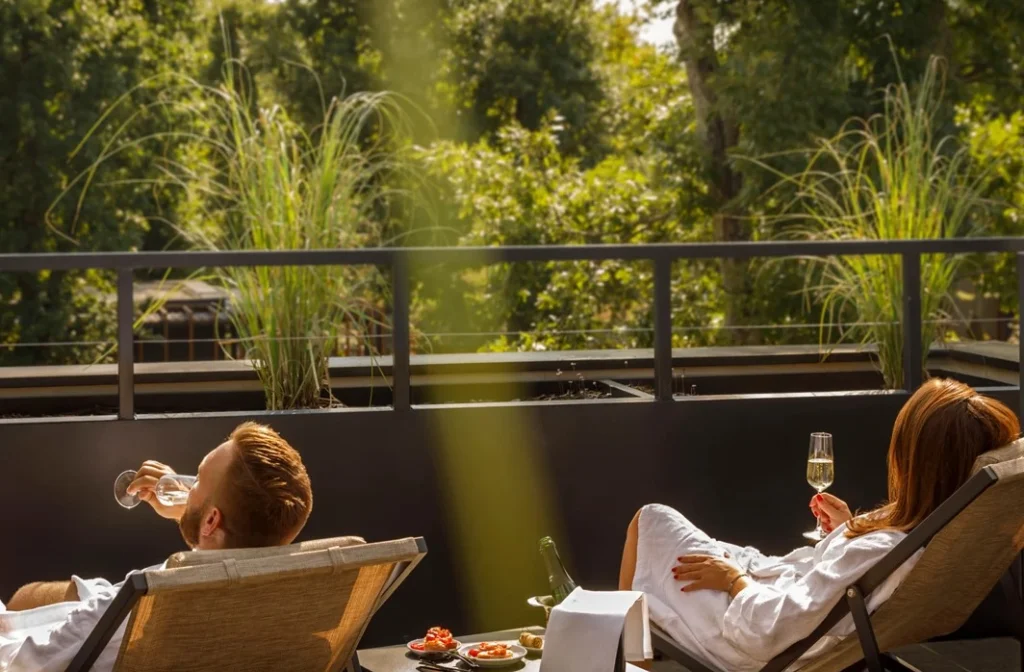 Aminess Younique Gaia Green Villas Villa Salvia Liegestuhl