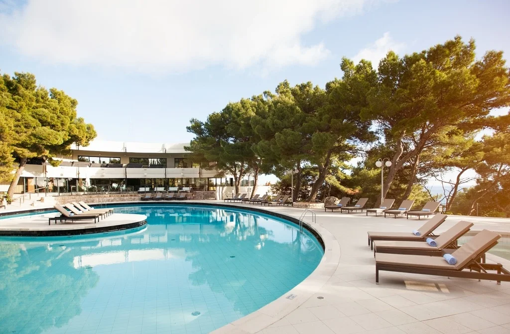 Sueddalmatien Cavtat Hotel Croatia Pool Aussen