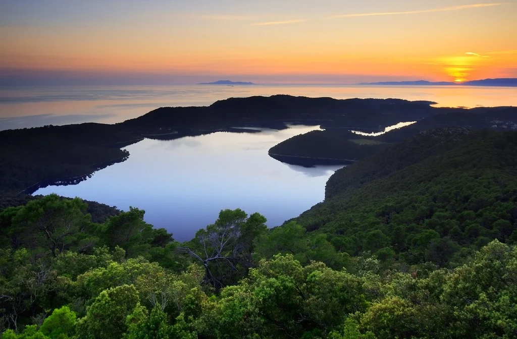 Sueddalmatien Insel Mljet Hotel Odisej Ortschaft