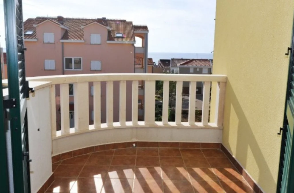 Appartement Zrce Novalja Kroatien Ferienwohnung Zrce Bella Balkon