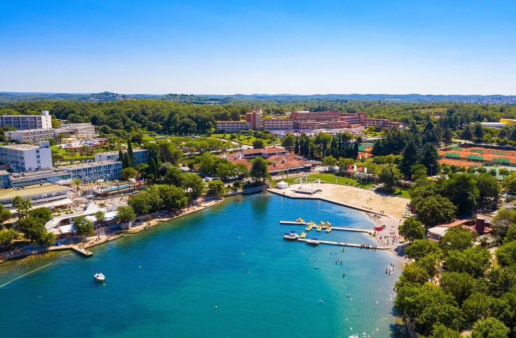 Istrien Porec Hotel Albatros Plava Laguna Aussenansicht