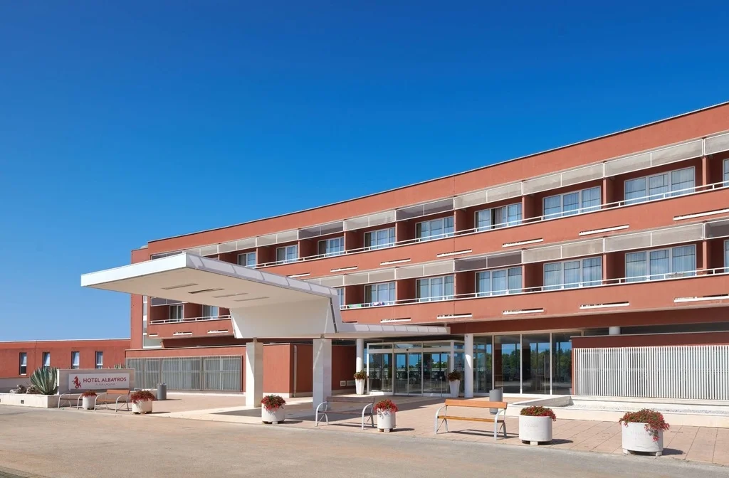 Istrien Porec Hotel Albatros Plava Laguna Aussenansicht