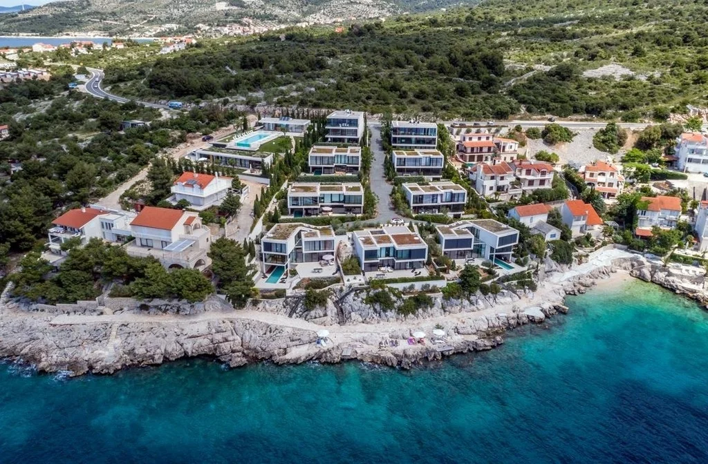 Kroatien Apartements Villas Primosten Location Aussen