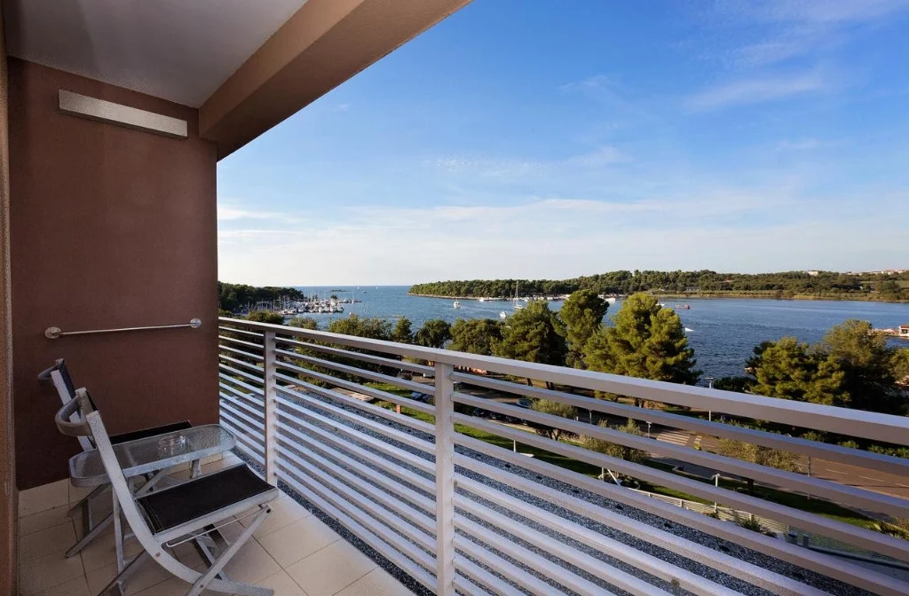 Porec Istrien Hotel Laguna Molindrio Plava Laguna Balkon