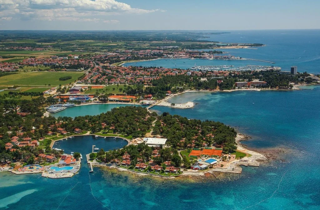 Kroatien Ferienanlage Umag Istrien Apartments Sol Stella For Plava Laguna Strand