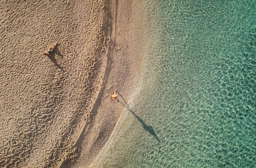 Kroatien Dalmatien Insel Brac Bol Goldenes Horn Beach