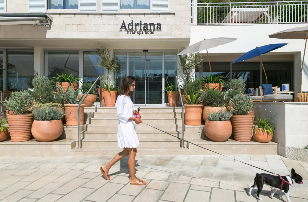 Adriana Spa Hotel Hvar Eingang