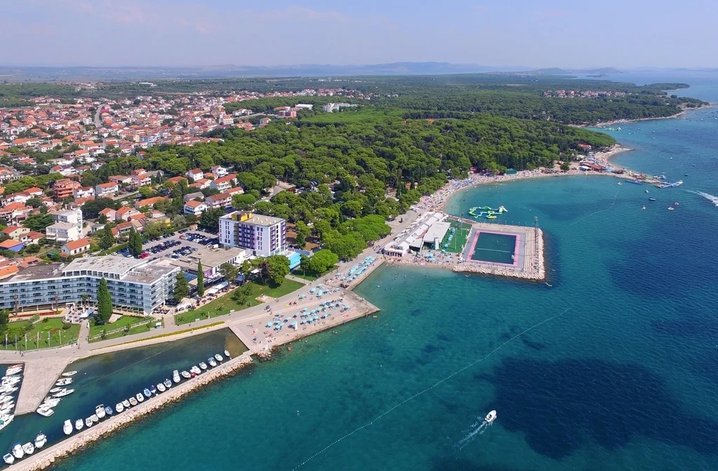 Norddalmatien Biograd Na Moru Hotel Ilirija Aussen