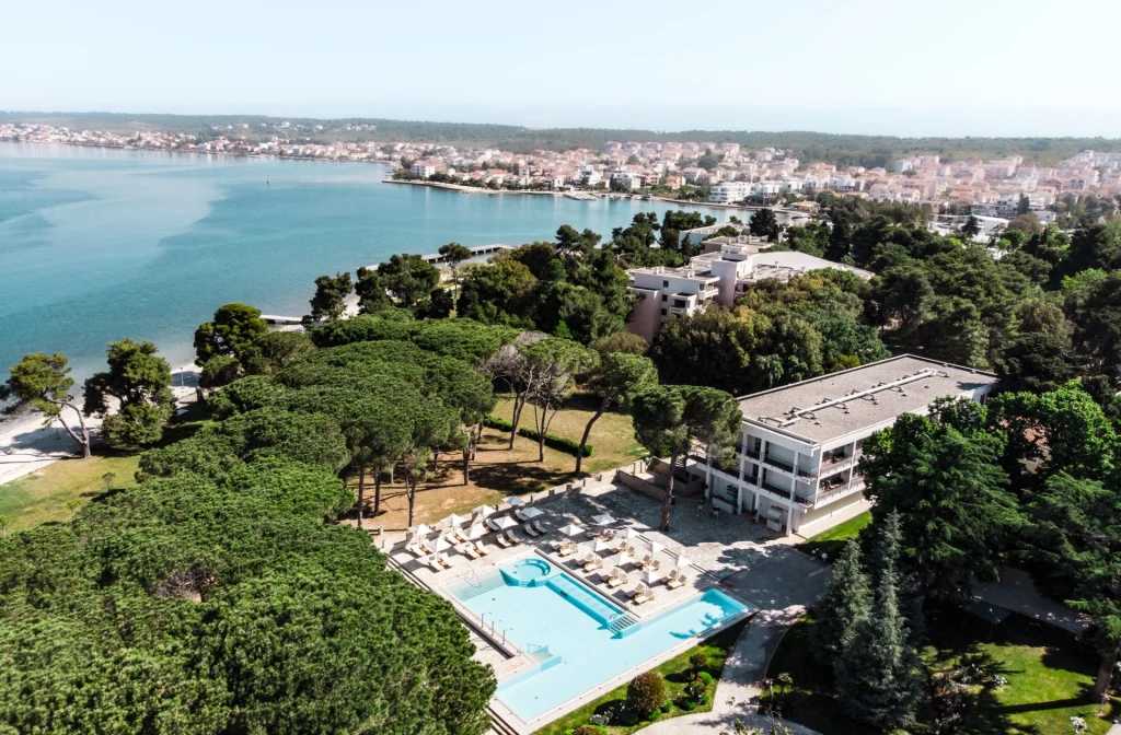 Falkensteiner Hotel Adriana Zadar Aussenansicht Blick Auf Zadar