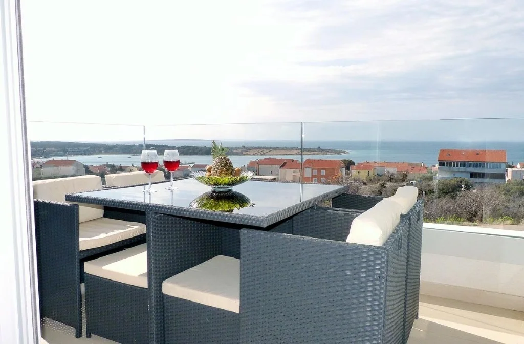 Kroatien Appartement Novalja Zrce Insel Pag Appartements Bella Vista