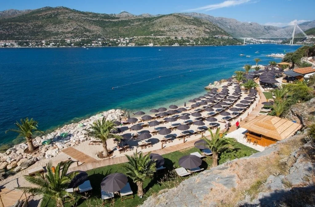 Kroatien Dubrovnik Lacroma Hotel Strand