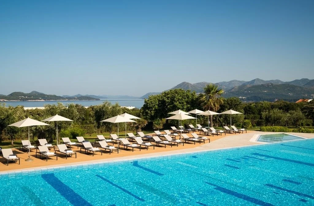 Kroatien Dubrovnik Lacroma Hotel Pool