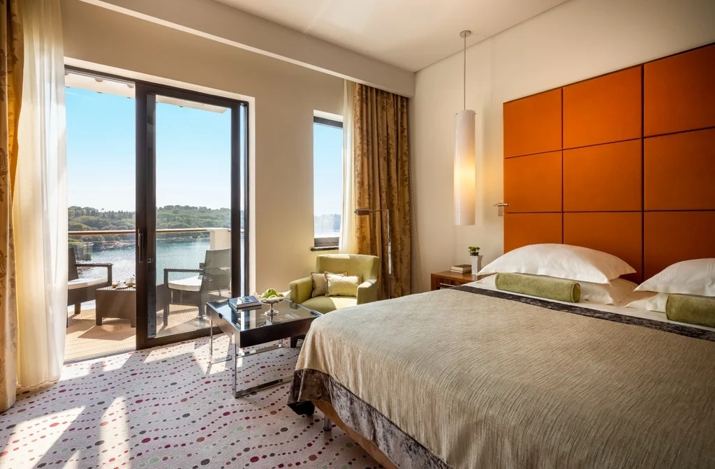 Hotel Monte Mulini Rovinj Doppelzimmer Premium Meerblick