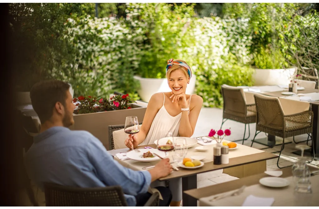 Valamar Riviera Hotel Residence Porec Aussenrestaurant