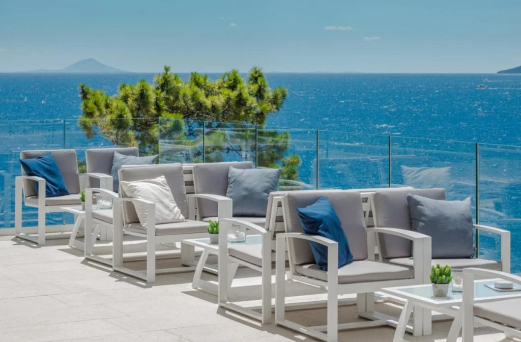 Girandella Valamar Collecion Resort Family Terrasse Meerblick