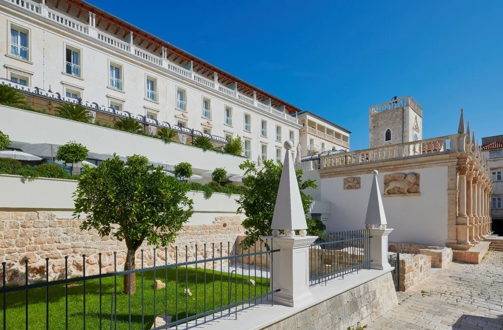 Mitteldalmatien Insel Hvar Hvar Palace Elisabeth Heritage Hotel Aussenansicht