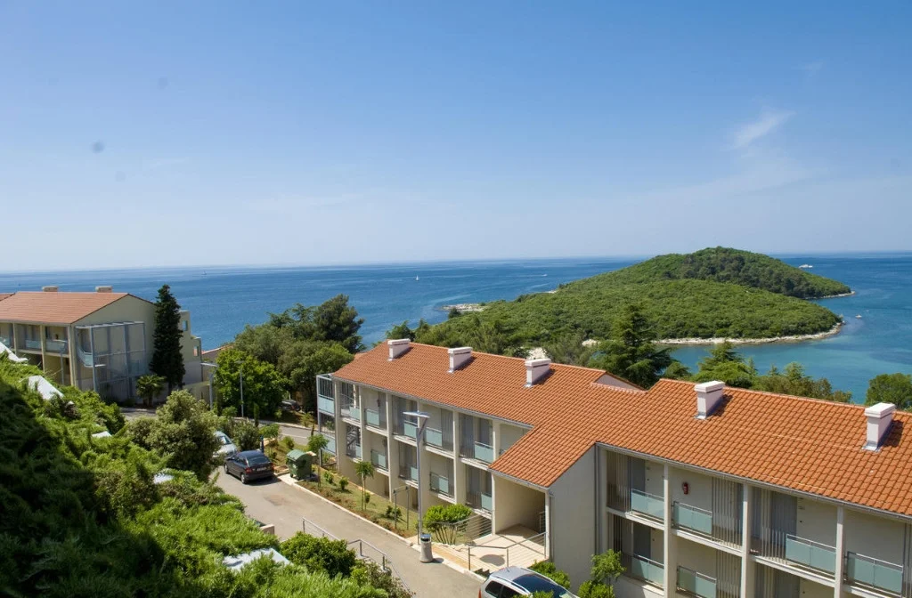 Kroatien Ferienanlage Vrsar Istrien Appartements Belvedere Aussicht