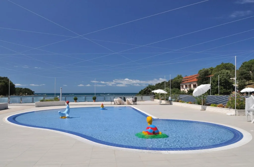 Kroatien Ferienanlage Vrsar Istrien Appartements Petalon Pool