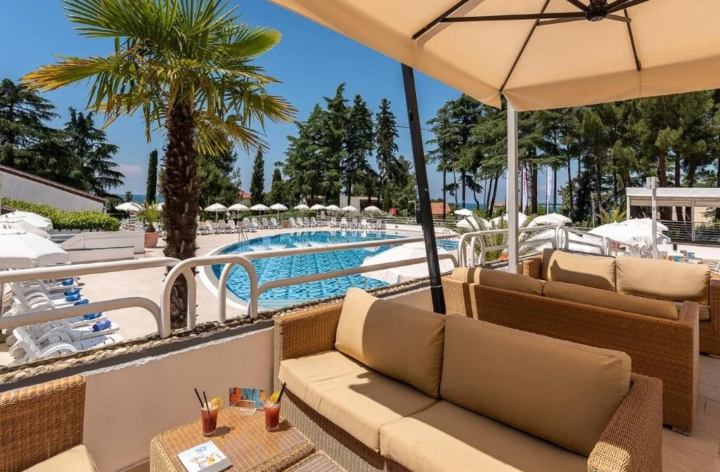 Porec Valamar Hotel Pinia Poolterrasse